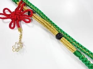 正絹　振袖用　手組帯締め